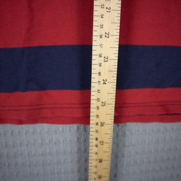 Levi's Stripe Polo Button Up Tee - Picture 6 of 8